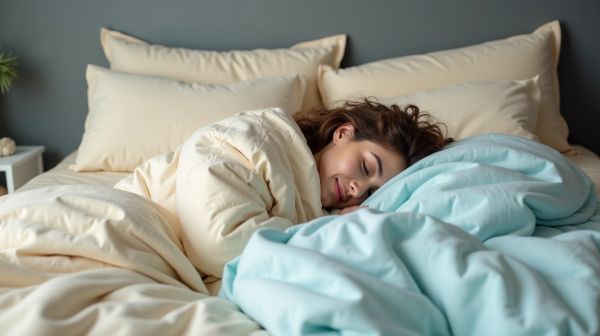 Ajoutez du confort à vos nuits avec une couverture lestée 5 kg